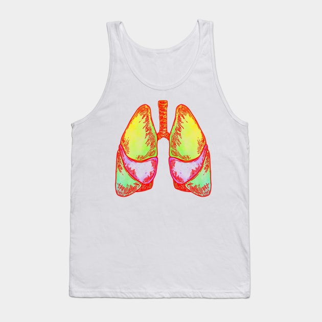 Lungs Tank Top by Pau1216p